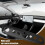 Car Roof Reading Light Frame Shift Button Trim Stickers for 5