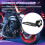 Motorrad Kennzeichen Feeder Clip Intercom Antenne Basis Halterung 6