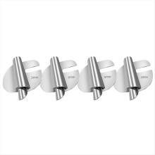 Ensemble de 5 pieds presseurs magnétiques pour ourlet roulé, 3/4/5/6 mm