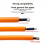 Fiets Interne Behuizing Demper Shifter Remkabel Routing oranje 5