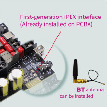 220Wx2 lázas minőségű veszteségmentes Bluetooth audioerősítő panel modul