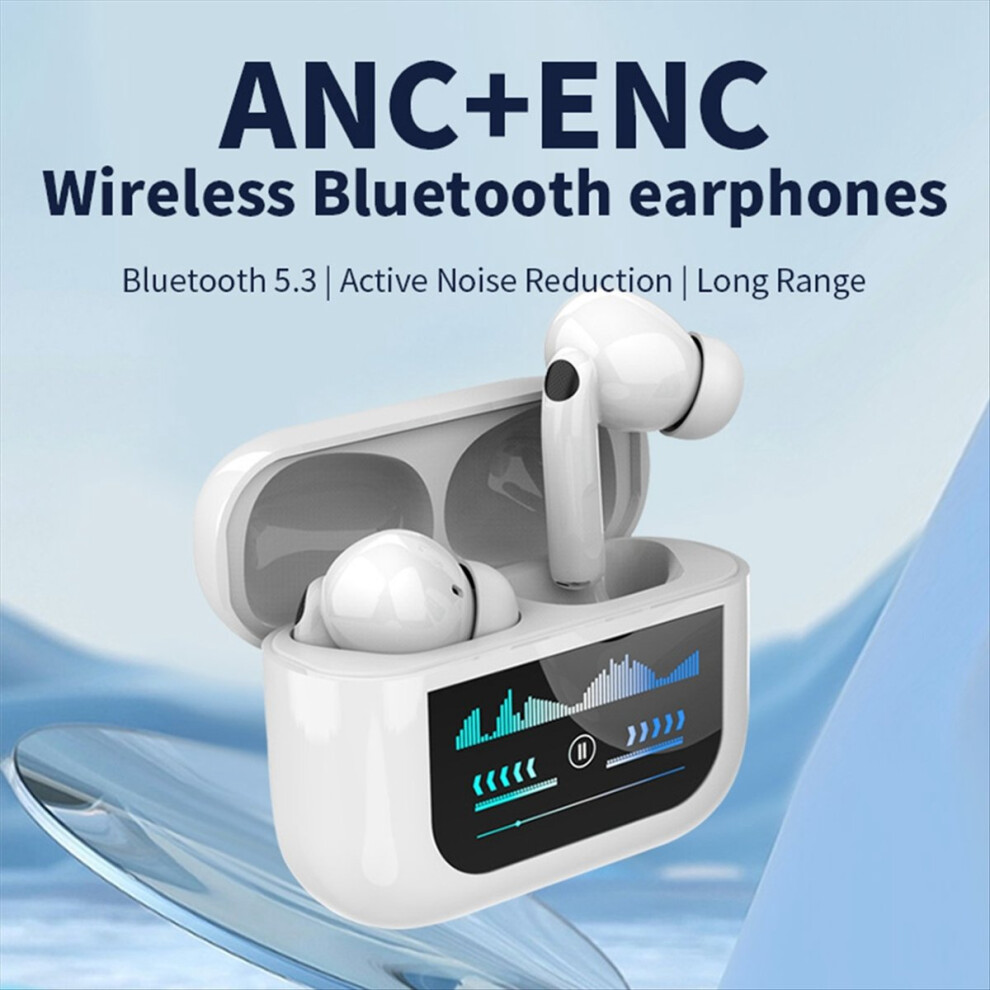Anc+Enc Single Mark Noise Cancellation Stereo Wireless Earphone C 4712884922236