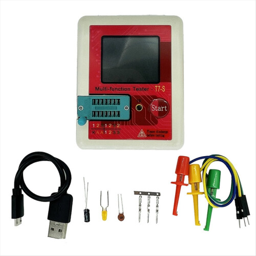 Ny -TC7S Transistor Tester Kapacitans Modstandstester