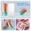 Portatile per denti Mini piccolo arancione 5