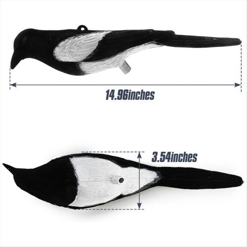 2PCS Outdoor-Jagdköder, 3D-Vogelköder für die Jagd im Freien 1