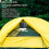 Campingventilator Lys Genopladelig Ventilator USB-drevet Ventilator med Lys A 6