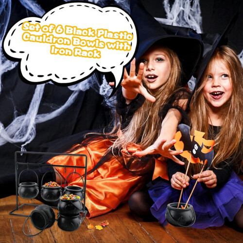 τεμάχια καζάνι μάγισσας για το Halloween, μπολ σερβιρίσματος με καραμέλες 2