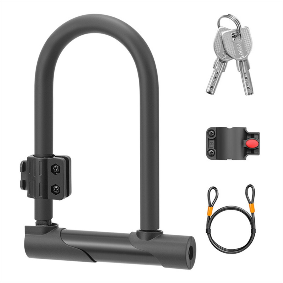 Simple Portable Bicycle U-shaped Lock Anti-theft Lock Bicycle Lock-image-OPC-PMD8TTG-NEW