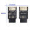 Udvidelseskortmodul USB2.0 9PIN Hun til TYPE-E A-KEY Adapter B 3
