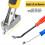 3Pcs Staple Remover, with Handle, Tack-Puller Tool Nail Puller A 5
