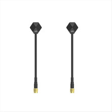 2 szt. anteny FPV 5,8 GHz SMA 2,4 dBi antena LHCP/RHCP 100 mm/150 mm D