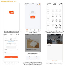 Tuya Zigbee Solar Zonlicht- en Regenwatersensor 2 IN 1