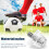 12pcs Football Boots Studs Shoes Stud Replace with Wrench 13mm 4
