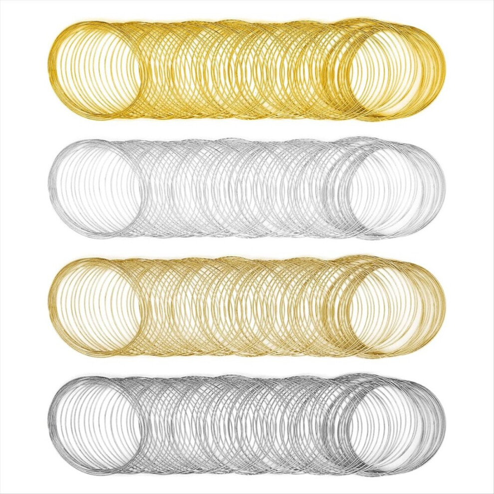 Memory Beading Wire Jewelry Wire Steel Memory Wire 1200 Loops 4 Color 4712884928610