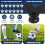 12pcs Football Boots Studs Shoes Stud Replace with Wrench 13mm 5