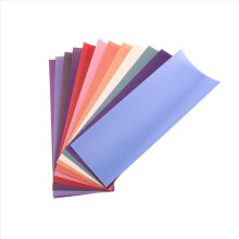 12 stk. 12 x 4,5 tommer ensfarvede sublimeringstransferark til tumbler
