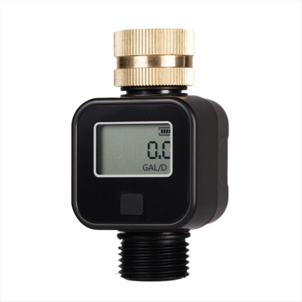 Water Flow Meter Ipx6 Waterproof With Brass Inlet Thread B 4712884938404