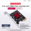 Κάρτα επέκτασης PCIE σε 4 θύρες Type-C για επιτραπέζιο υπολογιστή 2