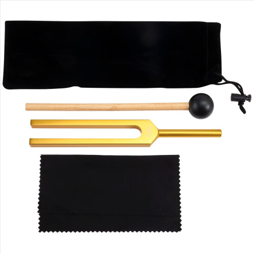 Θεραπευτική Ηχοθεραπεία και Γιόγκα 423hz Tuning Fork Χρυσό