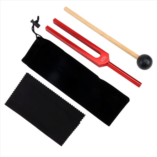 Θεραπευτική Ηχοθεραπεία και Γιόγκα 423hz Tuning Fork Κόκκινο 2