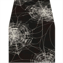 Pastoraal Halloween tafelkleed Spinnenweb Zwart voor Halloween