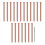 25Pcs Copper Nails,3.14 In Long Pure Copper Nails Bulk with Drill Bit 1