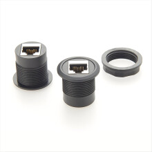2 szt. złącza Ethernet żeńskie do żeńskiego, złącze liniowe RJ45