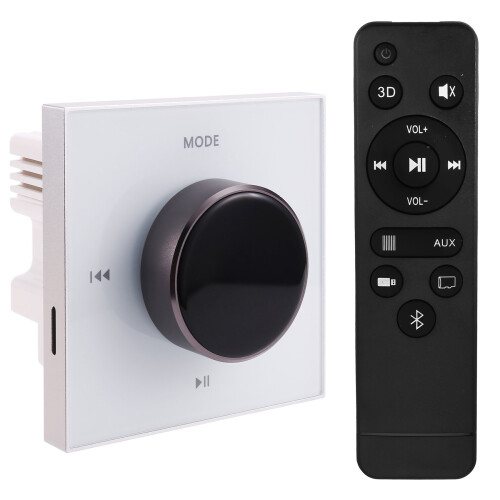 86 Hi-Fi Smart Wall-mounted Stereo Background Music Controller White 2