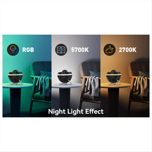 Φως προβολής LED 4K Ultra HD Universe Galaxy, Ατμόσφαιρα 1