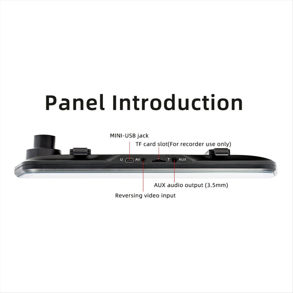 9.36 Inch Touch Screen Wireless Carplay Car Stream Media Dashcam 4712884967817
