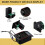 LC-5 5-bånds gitarpickup EQ equalizer akustisk gitarforforsterker 6