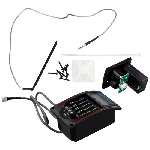 LC-5 5-bånds gitarpickup EQ equalizer akustisk gitarforforsterker 2