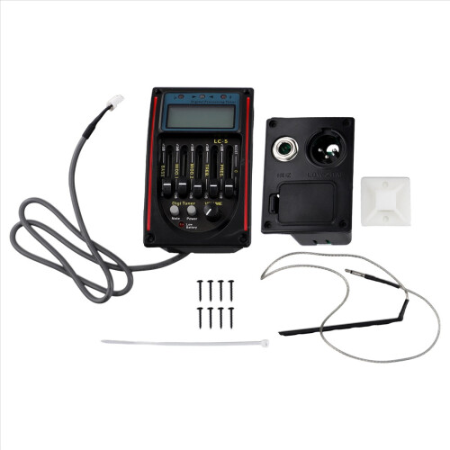 LC-5 5-bånds gitarpickup EQ equalizer akustisk gitarforforsterker 1