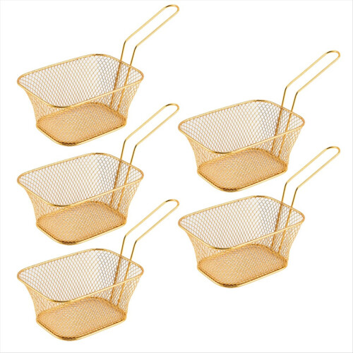 square oil filter frying basket snack tableware basket large