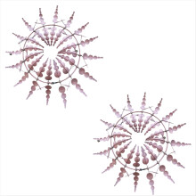 Pink Magic Metal Vindmølle Ny Metal Vindmølle