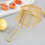 square oil filter frying basket snack tableware basket small 4