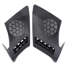 Couvercle de grille de klaxon de haut-parleur de tableau de bord avant de voiture LHD pour