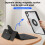 Bluetooth Keyboard for 10.9Inch Magnetic Separation Keyboard,A 4