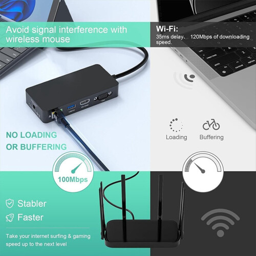 Σταθμός σύνδεσης 11 σε 1, διανομέας USB C, USB 4K 30Hz 1