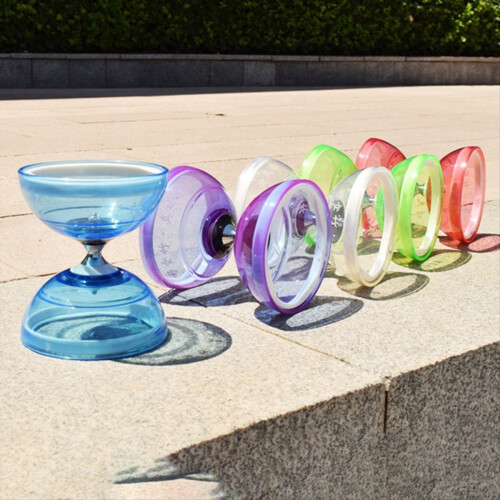 Diabolo Yoyo Παιχνίδι για Ηλικιωμένους Παιδιά, Σετ Γυμναστικής με Ζογκλέρ (Πράσινο) 2