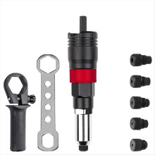 Akku-nittemaskinesæt 2,4 mm/3,2 mm/4,0 mm/4,8 mm/6,4 mm