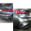Zwarte auto achterbumper splitter canard spoiler voor 2
