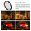 Filter Set of 7 Threaded Cell Phone Clip 67mm Filter Set 7