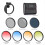 Filter Set of 7 Threaded Cell Phone Clip 67mm Filter Set 4
