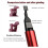 Caneta de lixa USB alternativa com cabeças de lixa e lixa 4