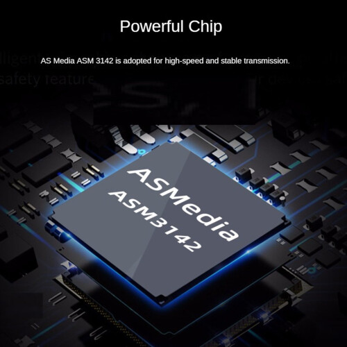 PCI-Express X2 til Type-E + Type-C udvidelseskort USB3.2 til stationær computer 2