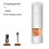 USB Rechargeable Pepper Grinder, Electric Pepper Grinder White 2