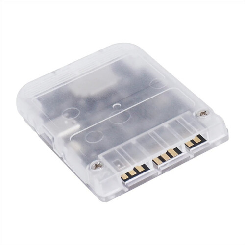 PS1 Memory Card Save Game Data Black 1