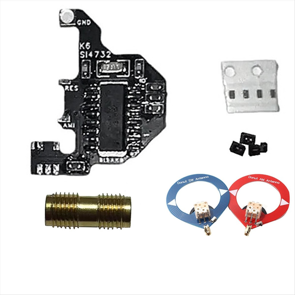 Shortwave Modification Module+2XDonut Antenna+Programming Cable