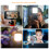 LED-lommelys til videooptagelse, kamera, bærbar computer, selfie-lys, B 1